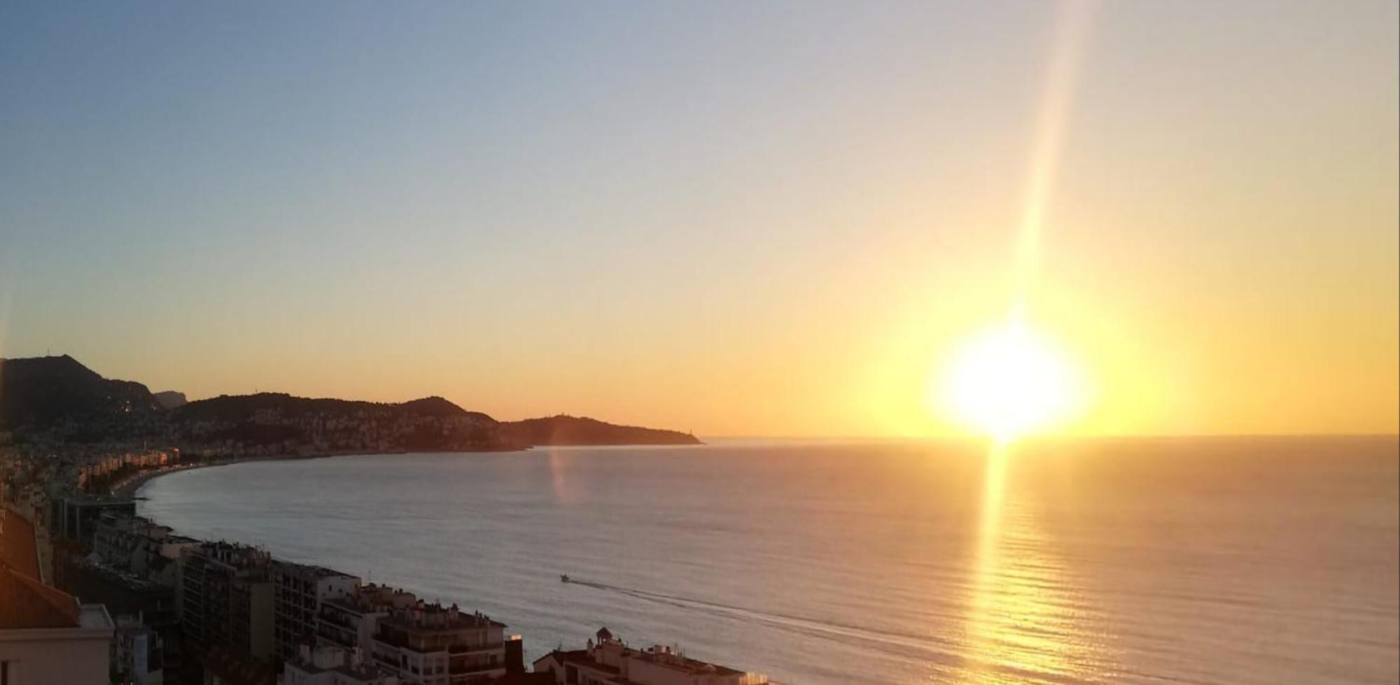 Sea View Apartment Nizza Exterior foto